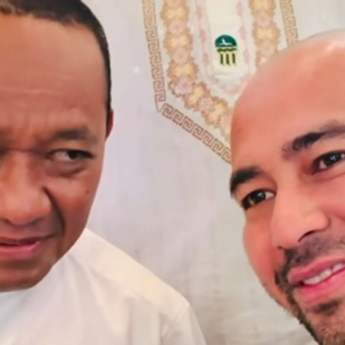 Momen Khidmat Raffi Ahmad dan Menteri Bahlil di Tanah Suci Jadi Sorotan, Netizen Malah Ingat Lagu Viral 