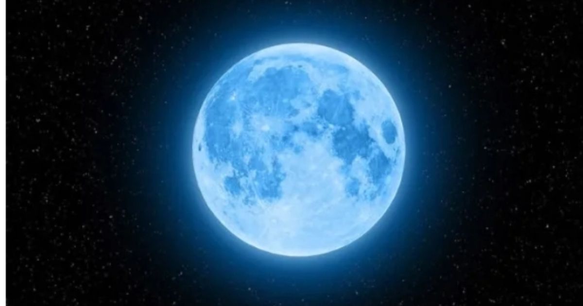 Apa Itu Fenomena Blue Moon yang Akan Terjadi pada 31 Mei 2026? Ini Penjelasan NASA (Foto: Ilustrasi Blue Moon/Pinterest)