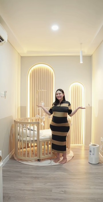 Intip Detail Kamar Calon Bayi Amanda Manopo: Sentuhan Skandinavia dan Palet Warna Earth Tone yang Menenangkan