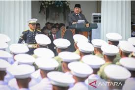 President Prabowo Subianto delivers his remarks during the Pancasila Day commemoration ceremony in Jakarta, Monday (June 1, 2026). (ANTARA PHOTO/Bayu Pratama/rst)