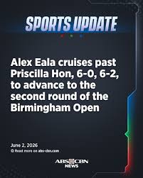 Dominasi Penuh Alex Eala di Babak Awal Birmingham Open, Lolos ke Ronde Kedua Tanpa Hambatan