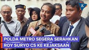 Tahap Akhir Kasus Dugaan Pemalsuan Ijazah, Roy Suryo dan Rekan Segera Diserahkan ke Kejaksaan