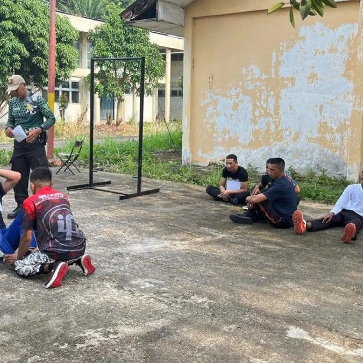 Foto: Pemkab Muba menggelar pelatihan petugas keamanan, bekerja sama dengan perusahaan. (Dok. Humas Pemkab Muba)