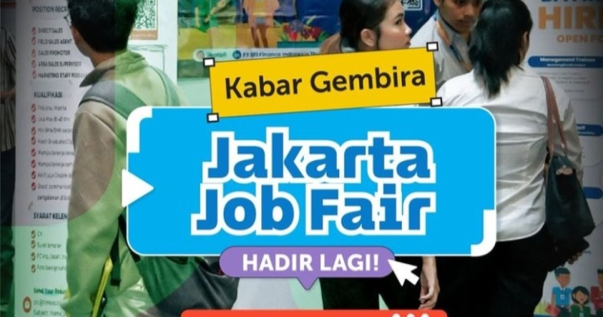 Jakarta Job Fair 2026 Kembali Digelar di GOR Senen, Sediakan Ribuan Lowongan Kerja (Foto: Informasi Jakarta Job Fair 2026/Instagram @dkijakarta)