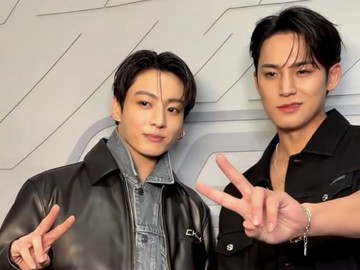 Momen Langka: Jungkook BTS dan Mingyu SEVENTEEN Kompak dalam Acara Global Brand Ambassador di Tokyo