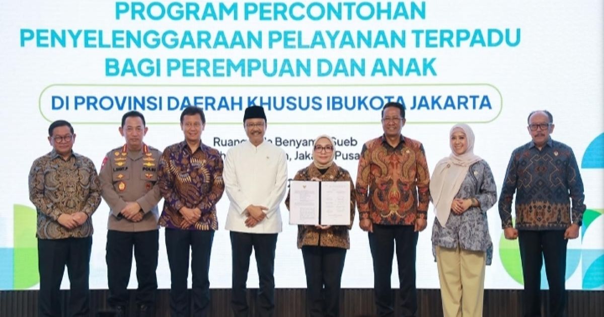 Jakarta Ditunjuk Jadi Pilot Project Layanan Terpadu Perlindungan Perempuan dan Anak (Foto: Berita Jakarta)