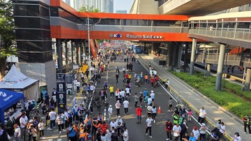 CFD Rasuna Said, Jakarta Selatan, Minggu (7/6/2026). (Taufiq/detikcom)