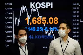 Gelombang Penjualan Besar-besaran Picu Indeks KOSPI Terjun Bebas hingga Mekanisme Circuit Breaker Aktif