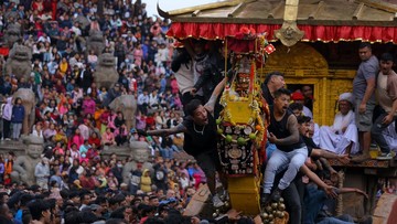 Ilustrasi wisatawan di Nepal. (NurPhoto via Getty Images/NurPhoto)