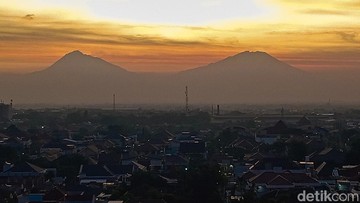 Ilustrasi Gunung Merbabu (Andhika Prasetia/detikcom)