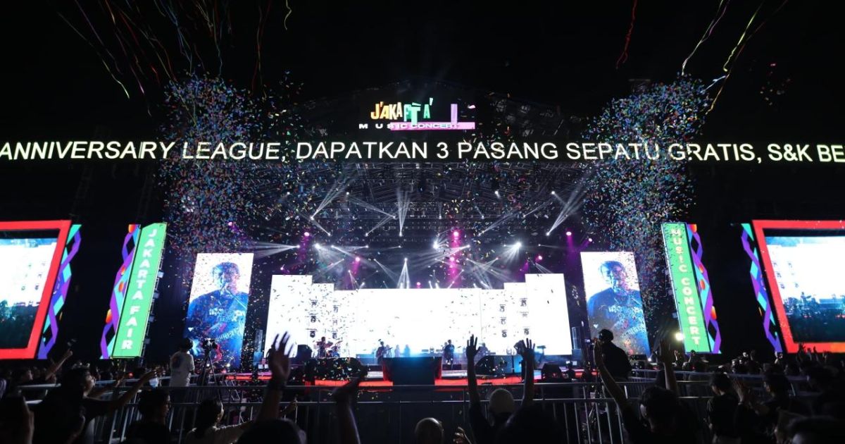 Jakarta Fair Kemayoran 2026 Dibuka 11 Juni, Intip Lineup Musik Sebulan Penuh