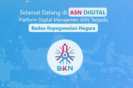 Tampilan website asndigital.bkn.go.id yang dikelola oleh Badan Kepegawaian Negara (BKN). Cara login ASN Digital. Cara aktivasi MFA ASN Digital.(asndigital.bkn.go.id)