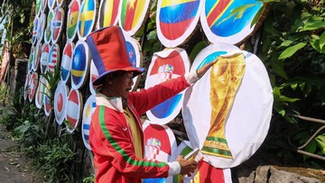 Ilustrasi Piala Dunia 2026. (ANTARA FOTO/Maulana Surya)