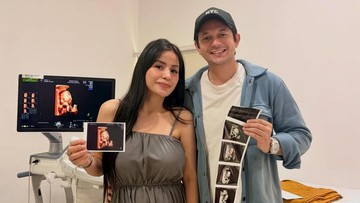 Andrew Andika umumkan Violentina Kaif hamil anak perempuan. Foto: Instagram @andrewandika