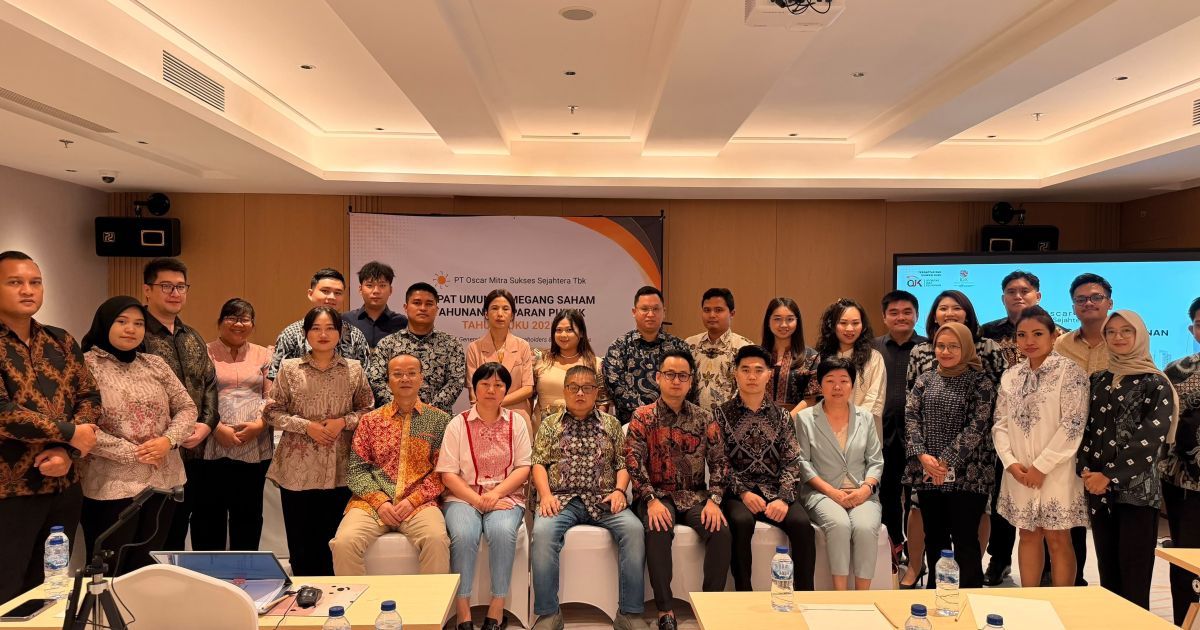 Jajaran direksi dan komisaris PT Oscar Mitra Sukses Sejahtera Tbk berubah usai hasil Rapat Umum Pemegang Saham Tahunan (RUPST) pada Kamis, 11 Juni 2026. [Foto: Istimewa]