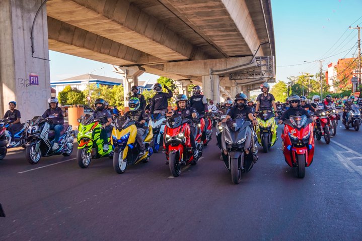 Motul Perkuat Solidaritas Bikers Makassar Lewat Program Ride Edukatif dan Kebersamaan