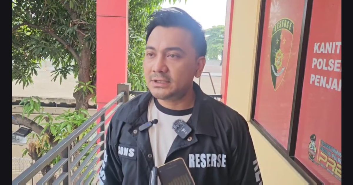 Kanit Reskrim Polsek Metro Penjaringan AKP Sampson Sosa Hutapea di Mapolsek Metro Penjaringan, Sabtu (13/6/2026). [Foto: Jakarta Hype]