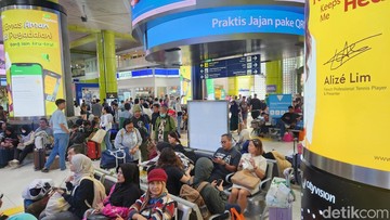 Foto: Suasana Stasiun Gambir (Adrial/detikcom)