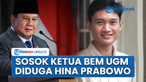 Polemik Pernyataan Ketua BEM UGM Tiyo Ardianto yang Memicu Respons Mantan Menteri dan Pengacara Kondang