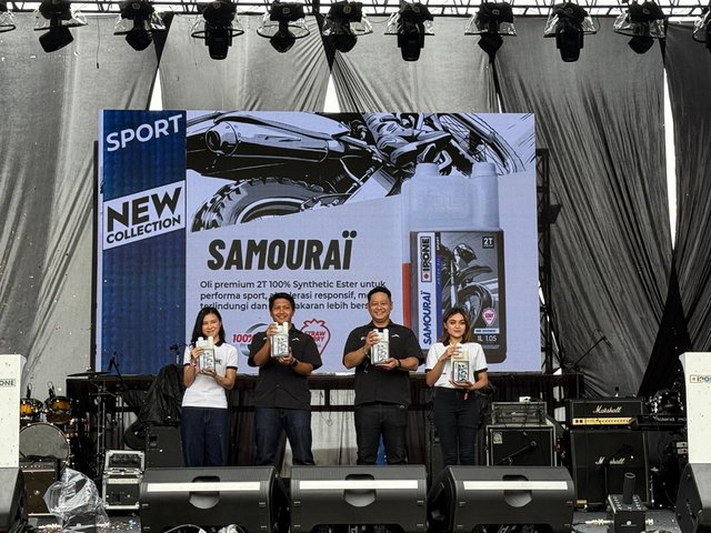 Ilustrasi: IPONE Perkuat Pasar Pelumas Dua Tak, Hadirkan Samourai Terbaru di Momen BBQ Ride 2026
