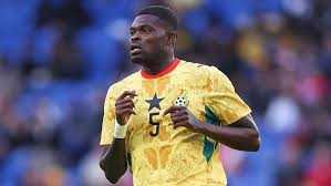 Image caption, Thomas Partey previously represented Ghana at the 2022 World Cup in Qatar
