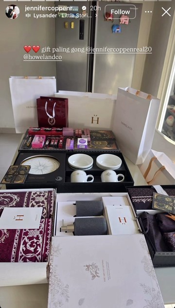 Mengintip Isi Bingkisan Eksklusif Pernikahan Jennifer Coppen dan Justin Hubner: Dari Perlengkapan Rumah Tangga hingga Kosmetik Premium