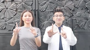 Perseteruan Sarwendah dengan Ruben Onsu sampai saat ini belum menemui titik terang. Ruben Onsu menegaskan hanya ingin bertemu anak-anaknya. Foto: TikTok/@Sarwendahofficial/@rubenonsuofficial