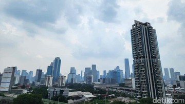 Foto: Ilustrasi kualitas udara di Jakarta. (detikcom)