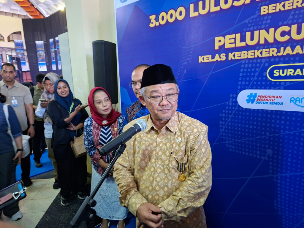 Mendikdasmen Abdul Mu'ti. Foto: Ilham Pratama/Medcom.id