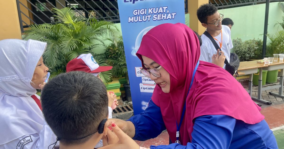 Ciptadent Fasilitasi Pemeriksaan Gigi Gratis untuk 238 Siswa SLB di Jakarta