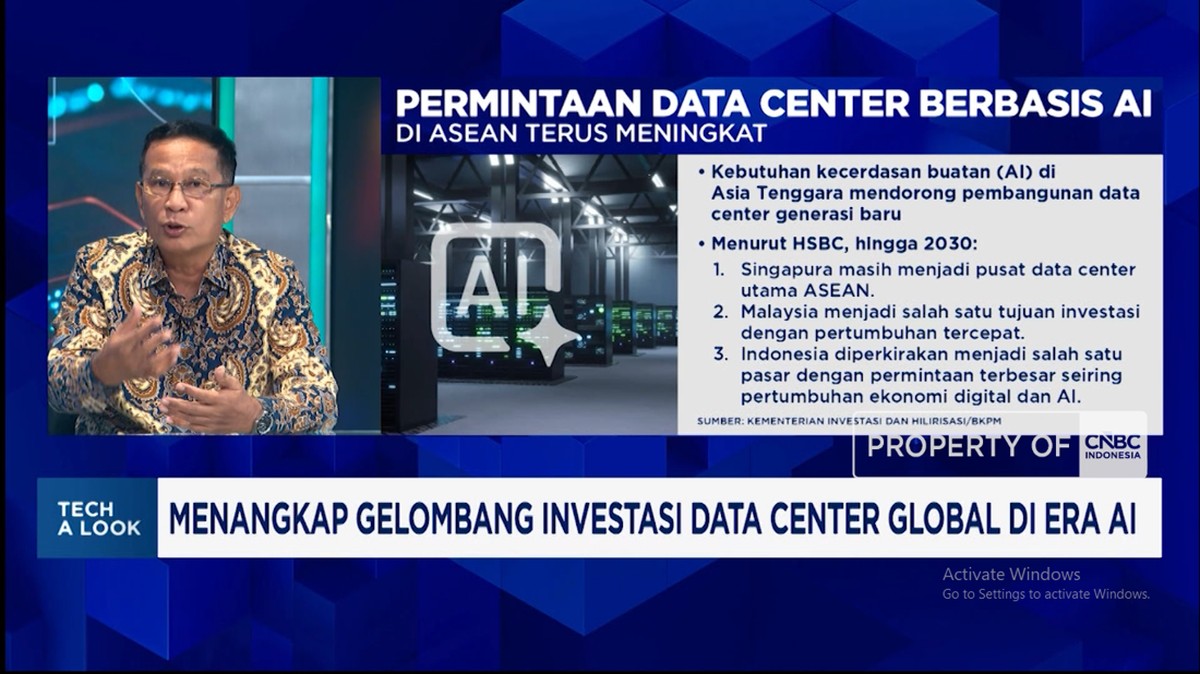Ilustrasi: RI Pacu Daya Saing Batam Jadi Episentrum Pusat Data dan AI Asia Tenggara Lewat Deregulasi
