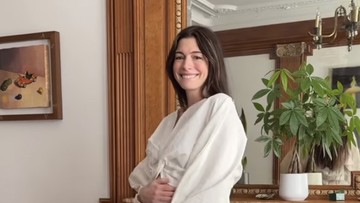 Momen ini terlihat dalam Instagram miliknya. Foto: dok instagram Anne Hathaway