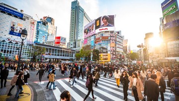 Ilustrasi Jepang. (Getty Images/Eloi_Omella)