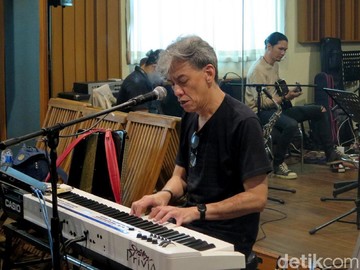 Fariz RM Tegaskan Soal Hak Cipta Lagu Di Antara Kata. (Foto: Dyah Paramita Saraswati)