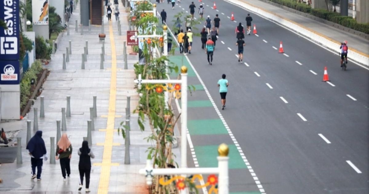 CFD Rasuna Said Diminati Warga, Dinilai Lebih Nyaman dan Mudah Diakses (Foto: Kawasan HR Rasuna Said/Berita Jakarta)