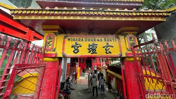 Vihara Dharma Bhakti. (Rengga Sancaya/detikcom)
