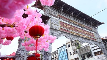 Pecinan Glodok. (Najmi Hudaa/detikFoto)