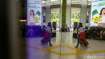 Stasiun Gambir (Andhika Prasetia/DetikFoto)