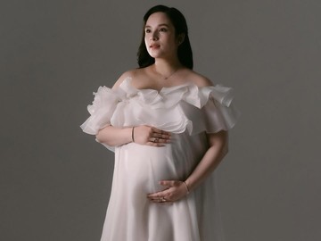 Chelsea Islan dalam unggahan terbaru di Instagram menuliskan kehamilannya sudah memasuki 38 minggu. Ia mengakui hatinya dipenuhi rasa bahagia akan bertemu sang buah hati. (Foto: dok Instagram chelseaislan / gidwinata)