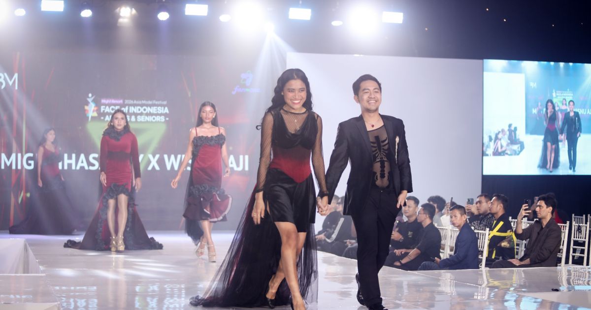 [FOTO] Mawar Hitam Berdarah, Kolaborasi Migi Rihasalay dan Wisnu Aji di Panggung Face of Indonesia 2026!