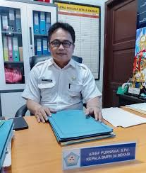 Kepala Sekolah SMPN 34 Kota Bekasi, Arif Purnama.