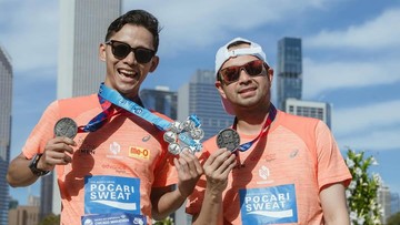 Mufli Ananda dikenal sebagai tim inti yang mendampingi Raffi Ahmad. Mufli menjadi asisten pribadi yang 'menempel' pada Raffi Ahmad dalam setiap kegiatan. Bahkan, Mufli juga mendampingi Raffi mengikuti ajang lari maraton. Foto: Instagram @mufli_ananda