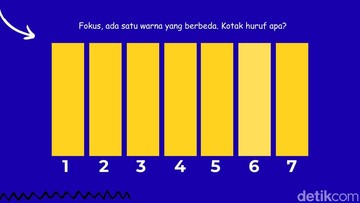 Uji Ketajaman Mata dan Fokus: Tantangan Visual Menemukan Warna Berbeda dalam Waktu Singkat