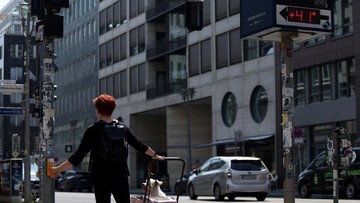 Berlin diterpa gelombang panas. (Maryam Majd/Reuters)