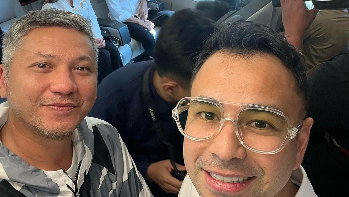 Foto: Raffi Ahmad jajal Kerta Cepat Jakarta.-Bandung. (Instagram/raffinagita1717)\\
