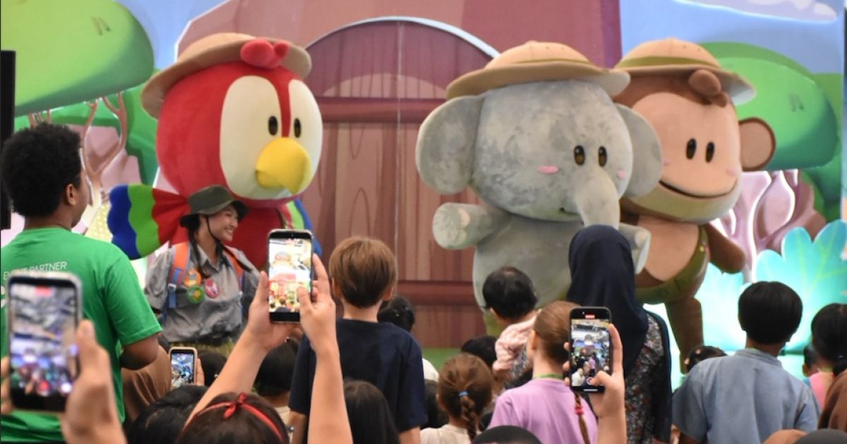 Rayakan liburan sekolah dengan Baba Lili Tata! Saksikan keseruan 'Jungle Adventure' di The Park Pejaten. (Foto: NWP Property)