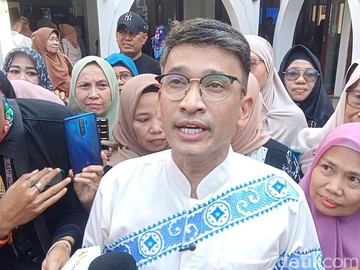Cerita Ruben Onsu Umrah dengan Cuaca 50 Derajat. (Foto: Ahsan/detikHOT)