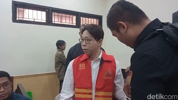 Richard Lee saat ditemui di Pengadilan. Foto: Ahsan/detikHOT
