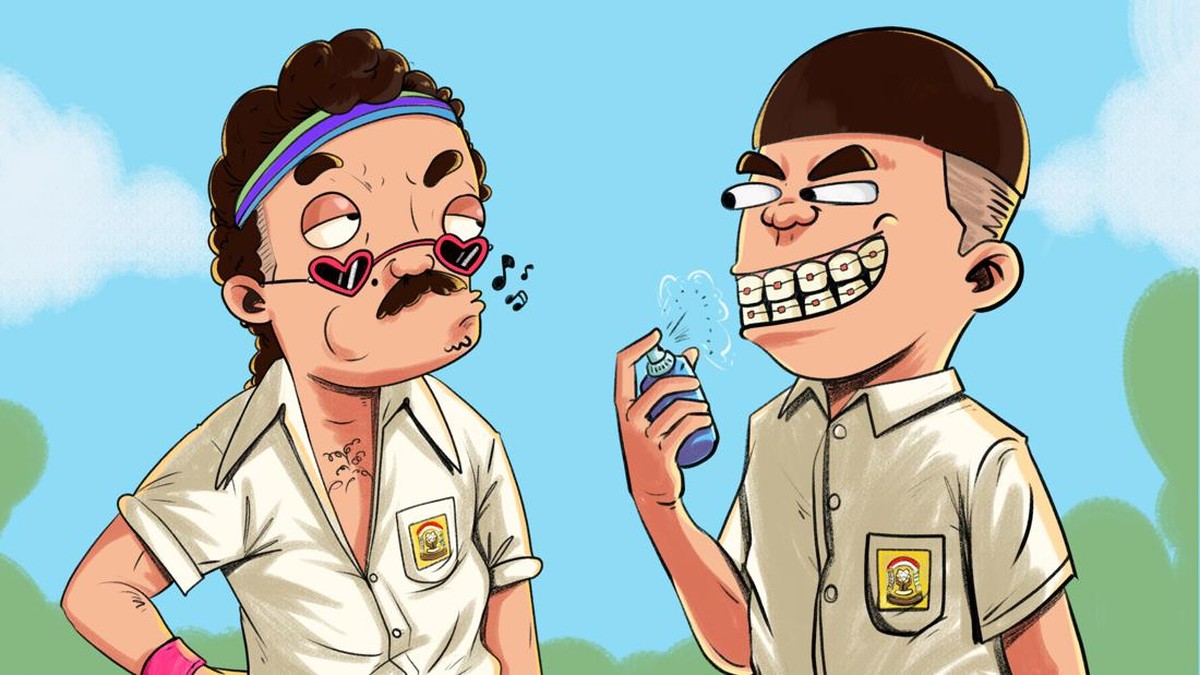 Foto: Infografis/ ABG Dulu Vs ABG Sekarang/ Edward Ricardo