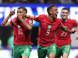 Morocco's mix of youth and experience in the squad has seen them progress through the knockouts for the second World Cup in a row [Kevin C Cox/Getty Images via AFP]
